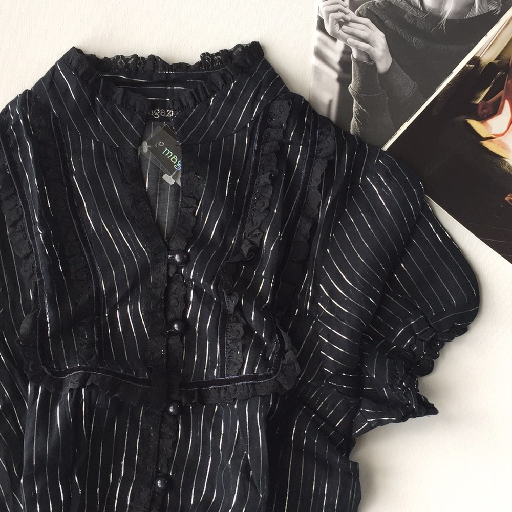 ✂️ ruffled cropped top - Picture 2 of 8